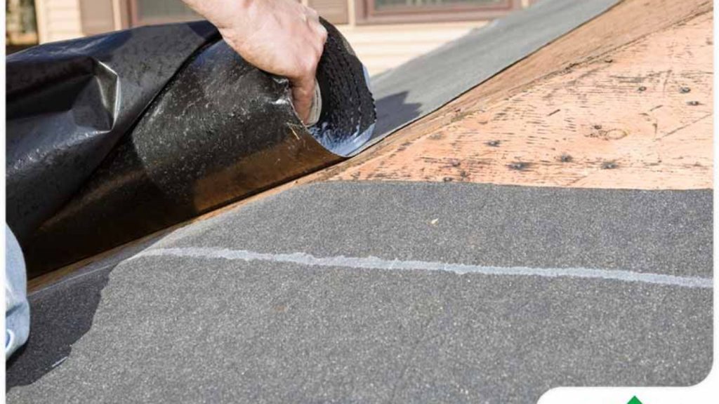 rubberized asphalt roof